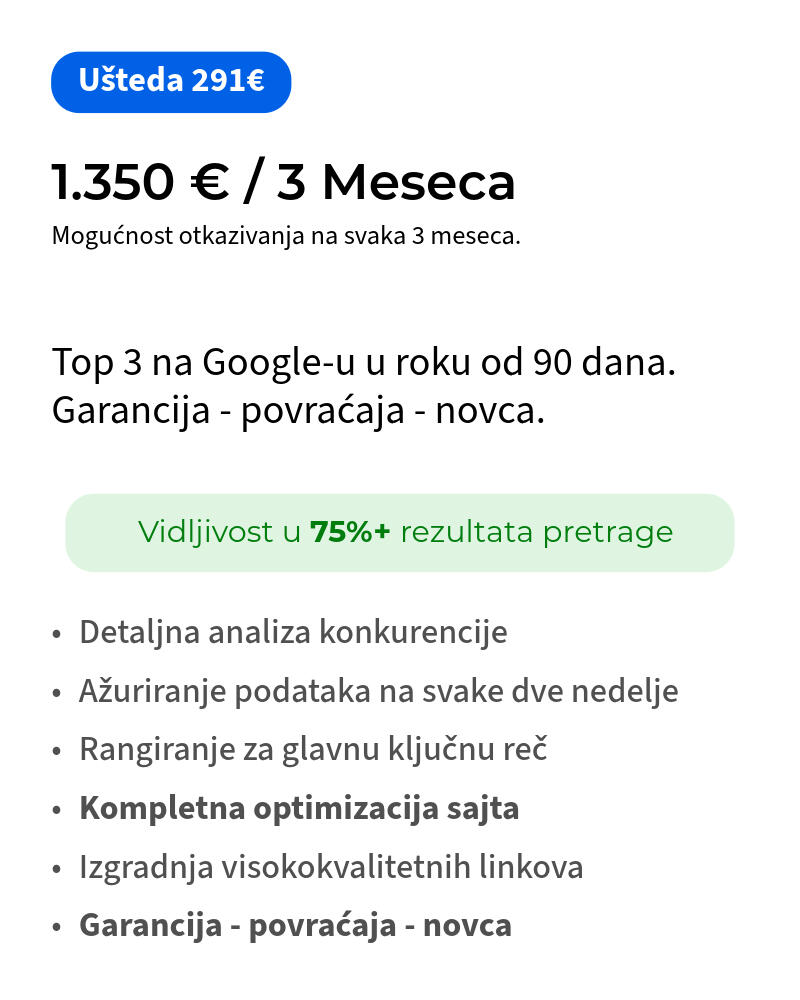 ARAD Growth - Agencija za lokalni SEO, Google mape i Digitalni marketing Beograd
